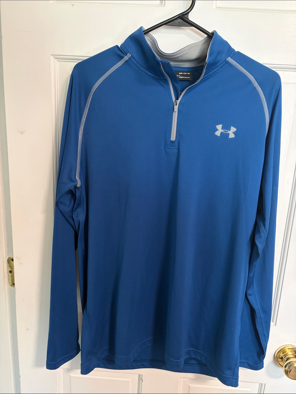 Under Armour Blue Men's 1/4 Zip Performance Pullover
